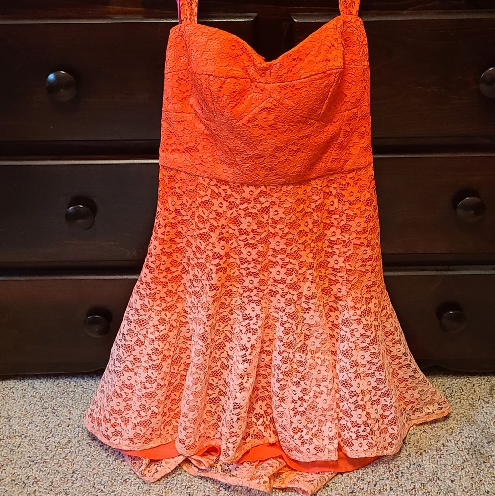 Betsy Johnson Ombre High Low Dress
